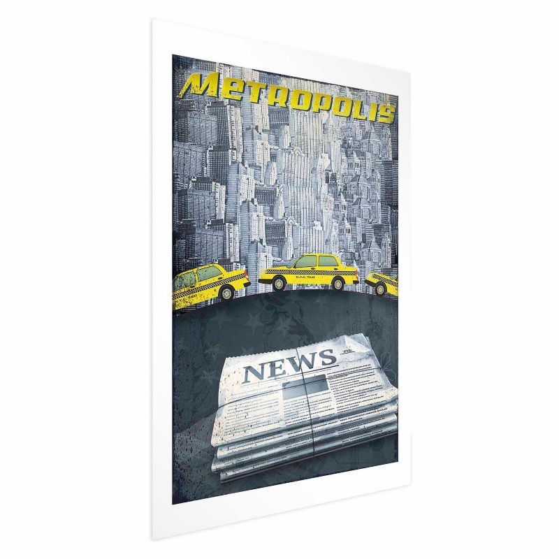 Plakat Artgeist Metropolis 21x30 cm bez ramy 1 szt