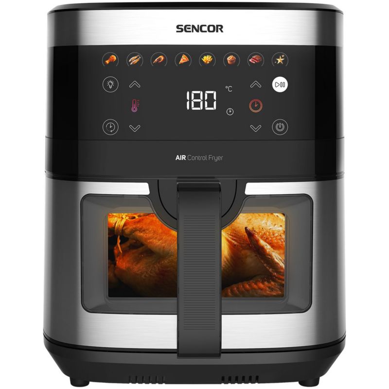 Frytownica Beztłuszczowa Sencor SFR 9000BK AirFryer Frytkownica 9L 1700W Led 40-200C 1szt