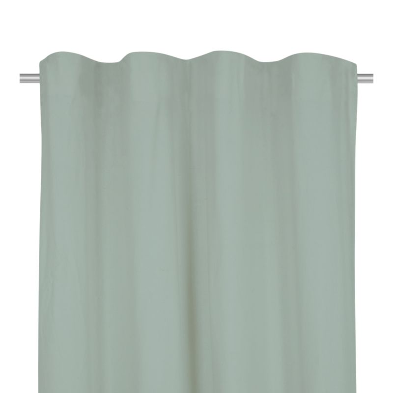 Zasłona GoodHome Baltha 140 x 300 cm seledynowa