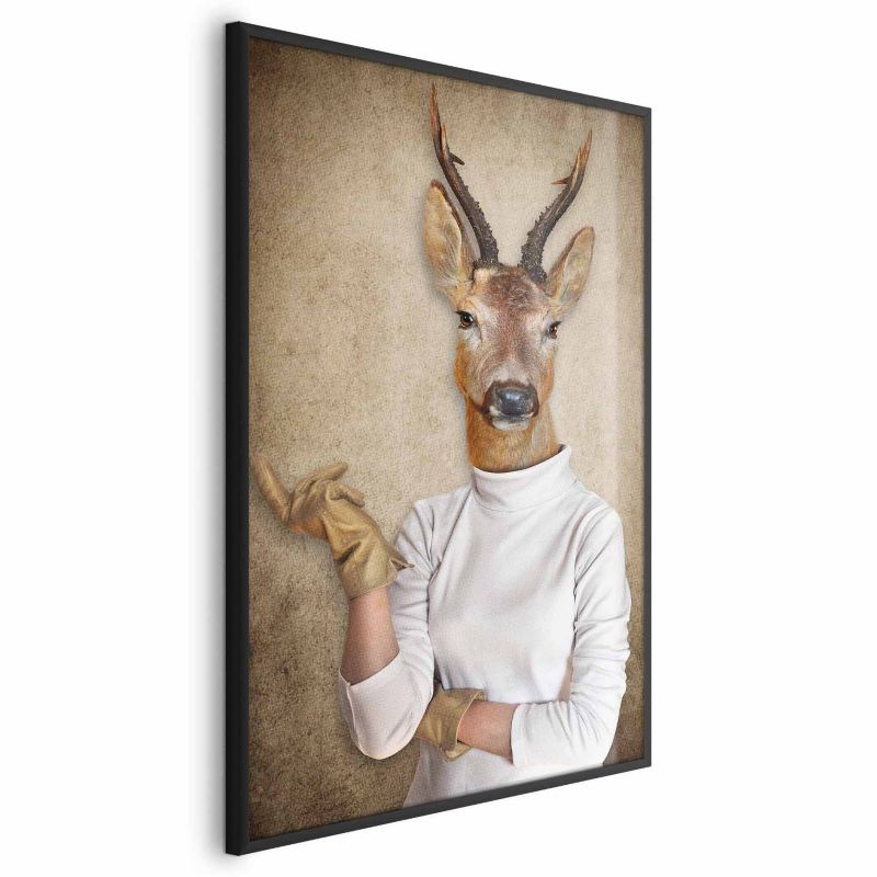 Plakat Artgeist Pani domu 21x30 cm z ramą czarną 1 szt