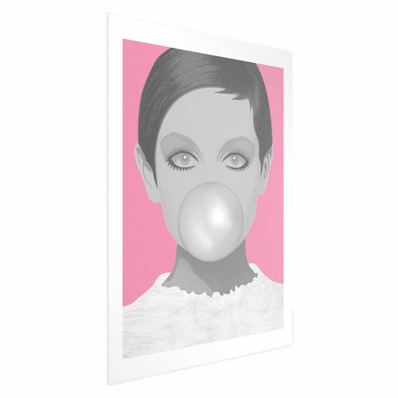 Plakat Artgeist Guma balonowa 40x60 cm bez ramy 1 szt