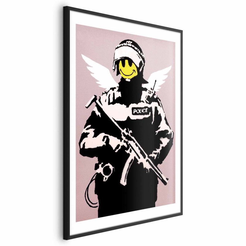 Plakat Artgeist Policjant 29,7x42 cm z ramą czarną 1 szt