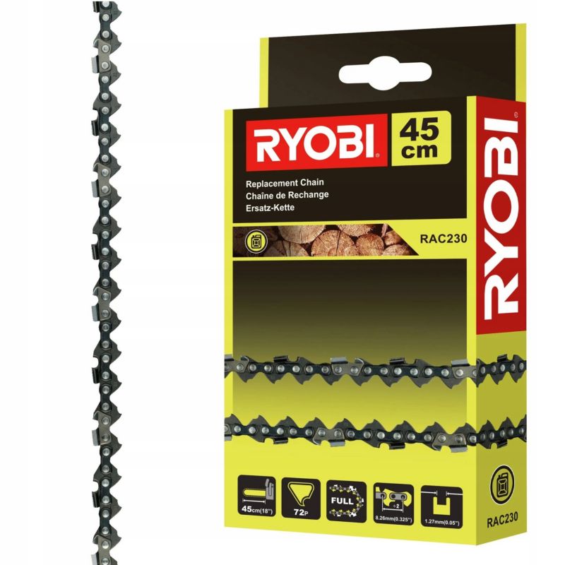 Łańcuch do Pił do serii RCS51 i RCS48 RYOBI 45 cm 1szt.