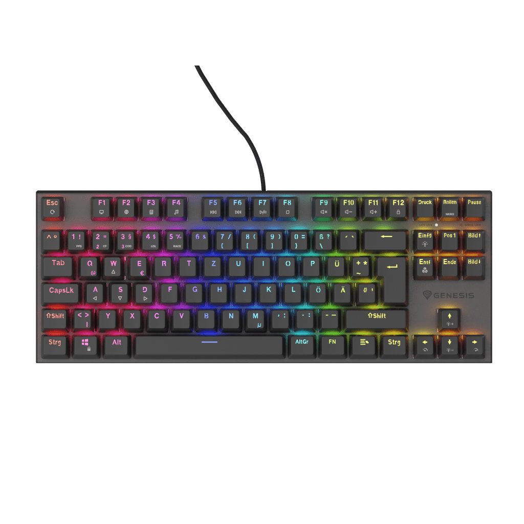 Thor 303 TKL DE Czarny (Outemu Peach Silent)