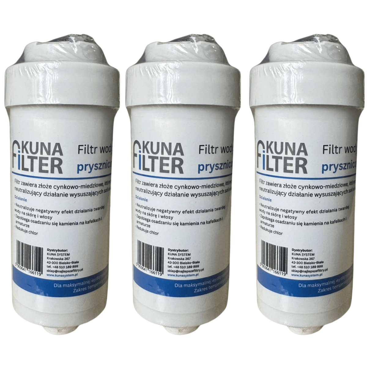 Filtr prysznicowy. Zestaw 3 sztuki! Zadbaj o swoje włosy i o komfort podczas kąpieli. Filtr do słuchawki prysznicowej.