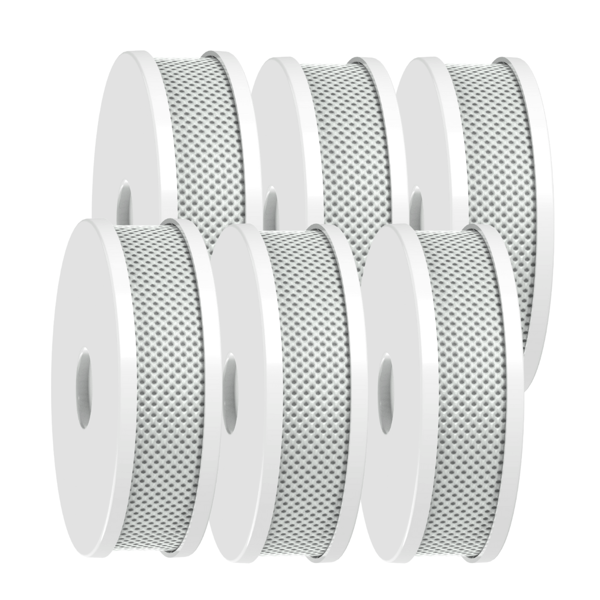 Wymienne wkłady do filtra na kran Tappwater EcoPro Compact zestaw 6 sztuk.