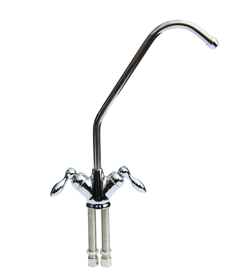 Bateria podwójna, kran podwójny do odwróconej osmozy.