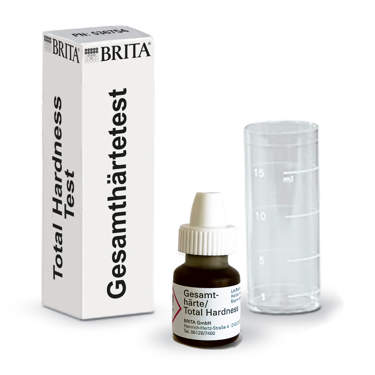 Test twardości całkowitej Brita. Kropelkowy test do oznaczania twardości ogólnej.