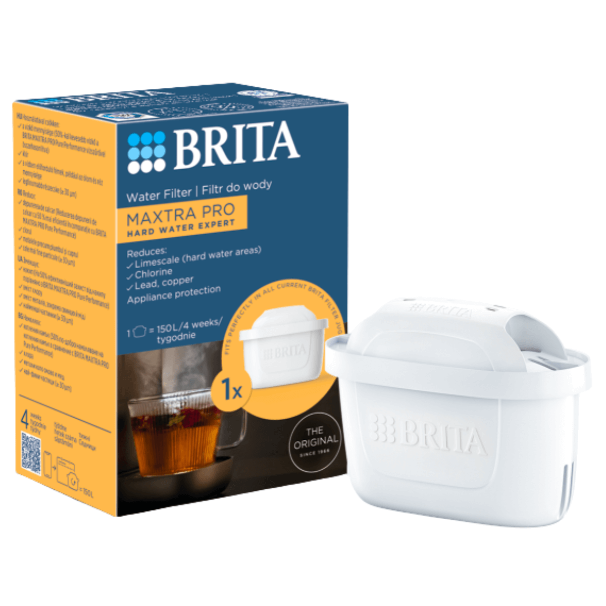 BRITA Maxtra PRO Hard Water Expert filtr zmiękczający do dzbanków. Następca BRITA Hard Water.