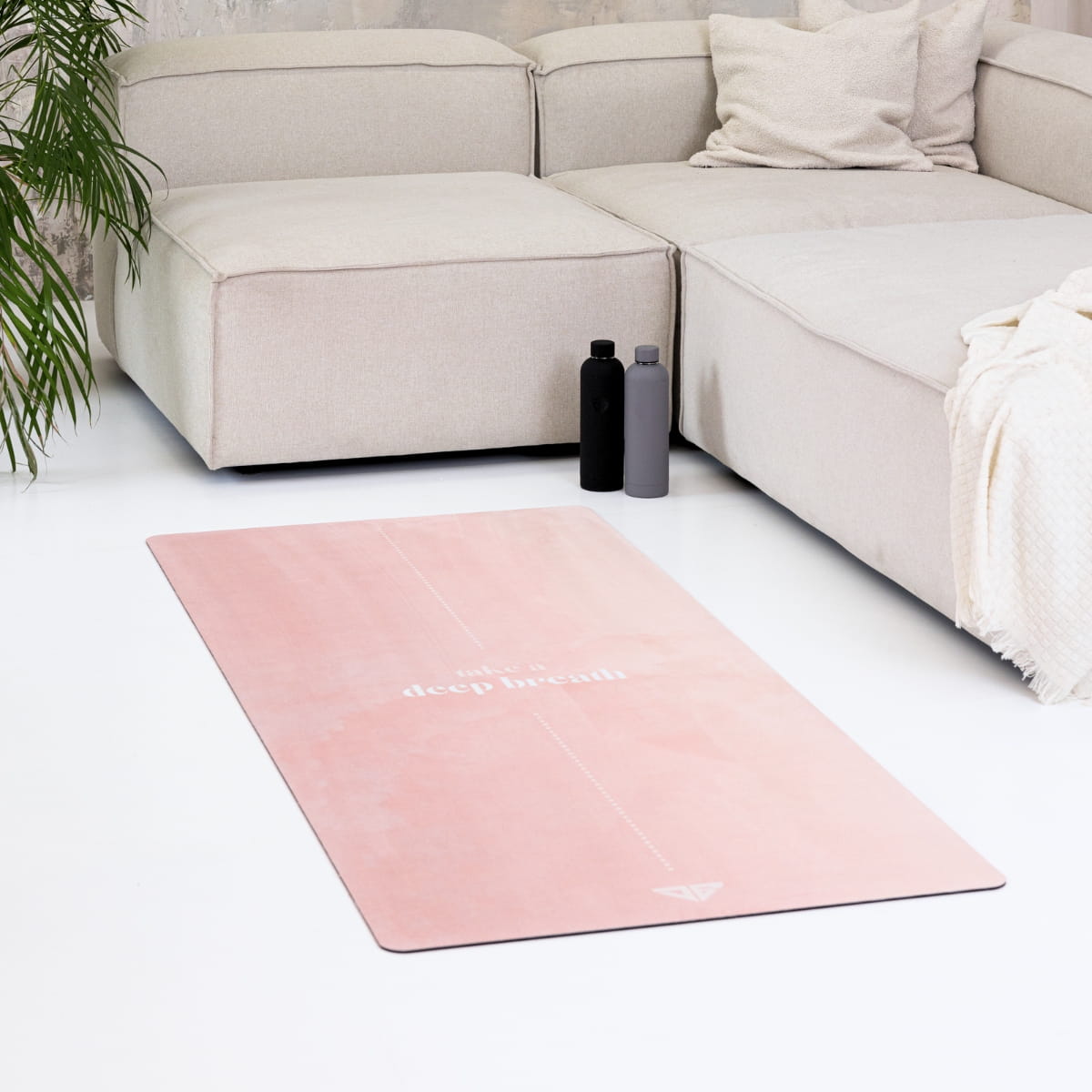 Mata do ćwiczeń i jogi - Pink XL - Deep Breath