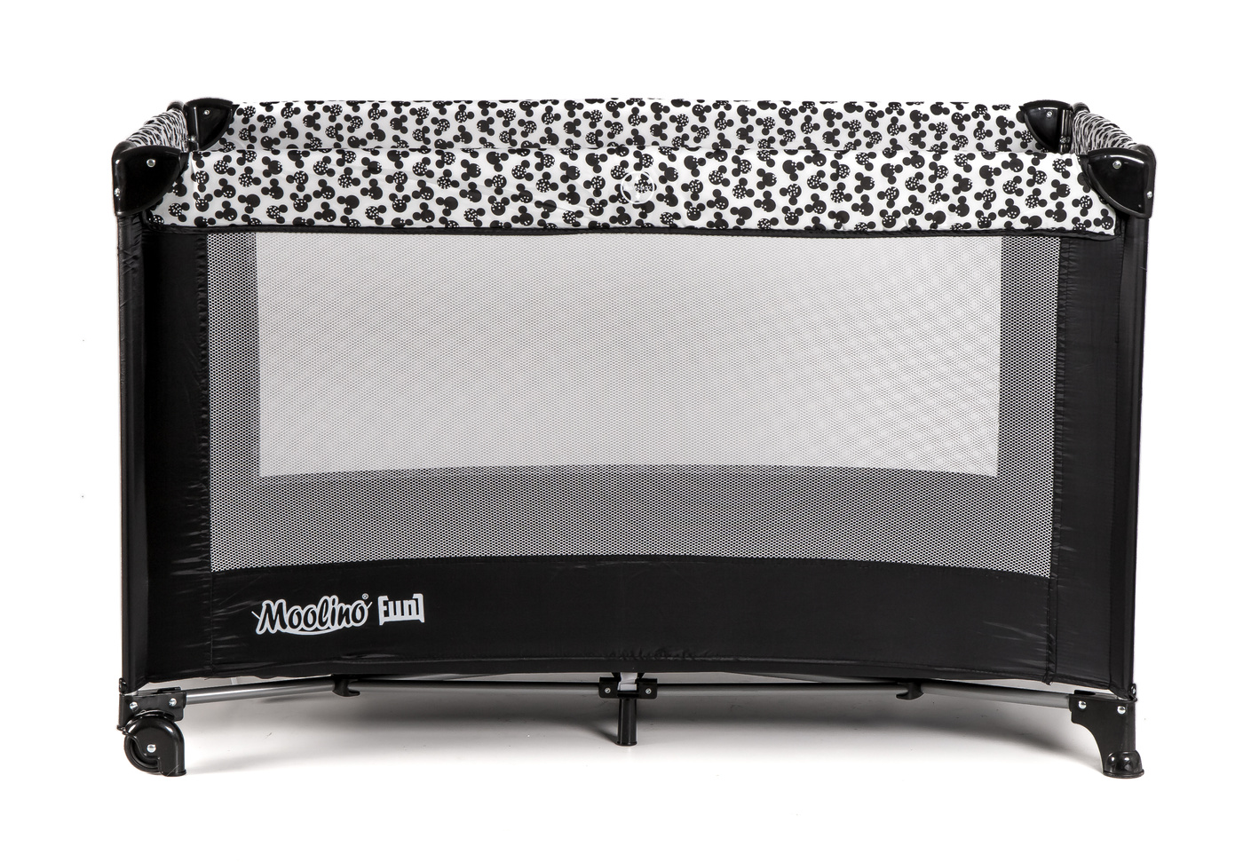 Łóżeczko turystyczne kojec Moolino FUN BLACK