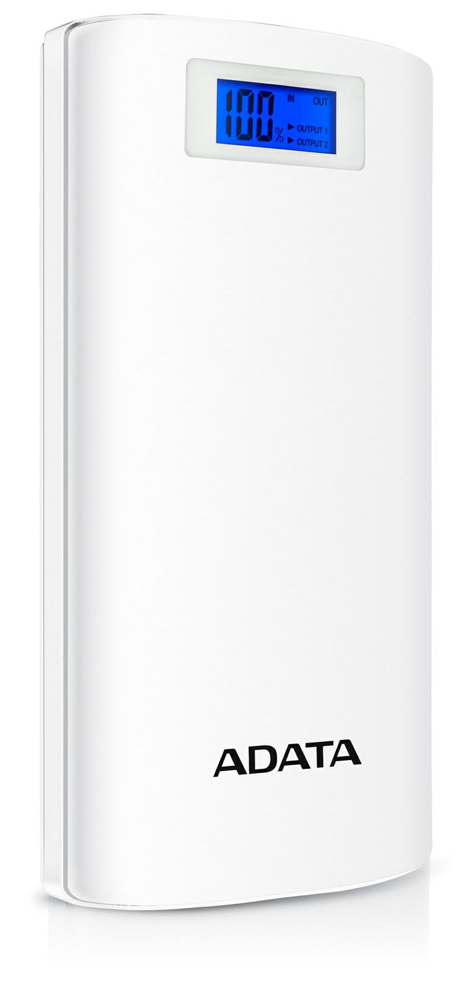 ADATA power bank 20000mAh P20000 2xUSB B 5V 2,1/1A biały - Henryx24