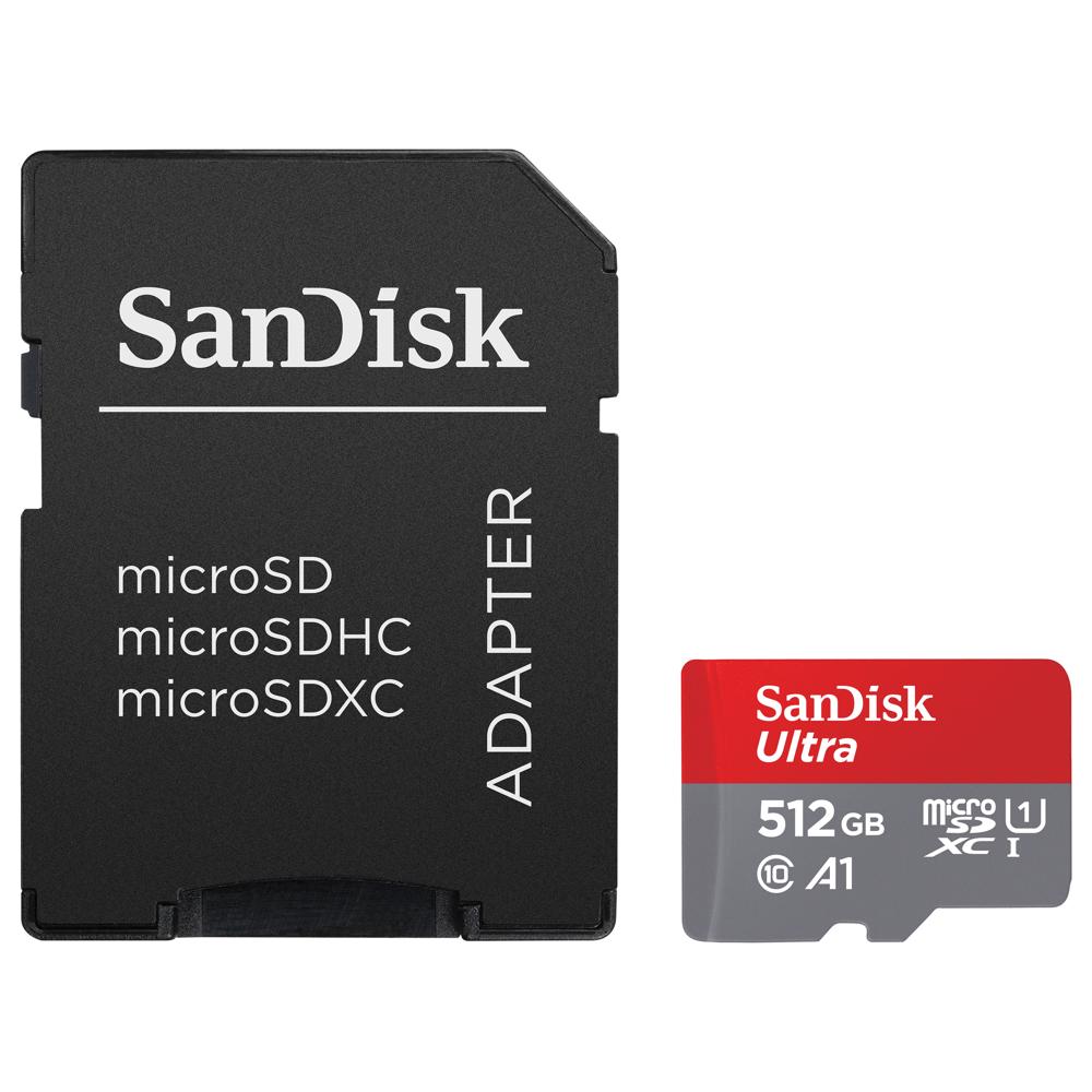SanDisk Micro SDXC 512GB 150MB/s A1 cl10 SDSQUAC-512G-GN6MA - Henryx24