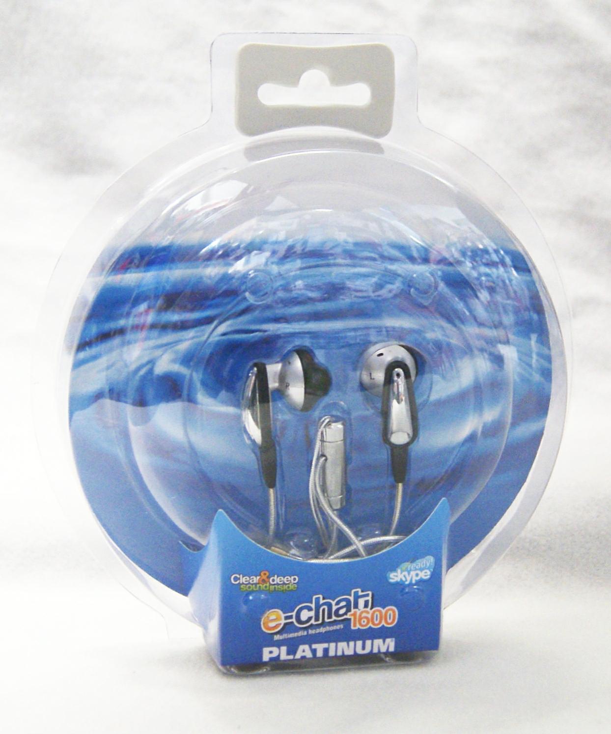 PLATINUM Słuchawki E-Chat 1600 - Henryx24