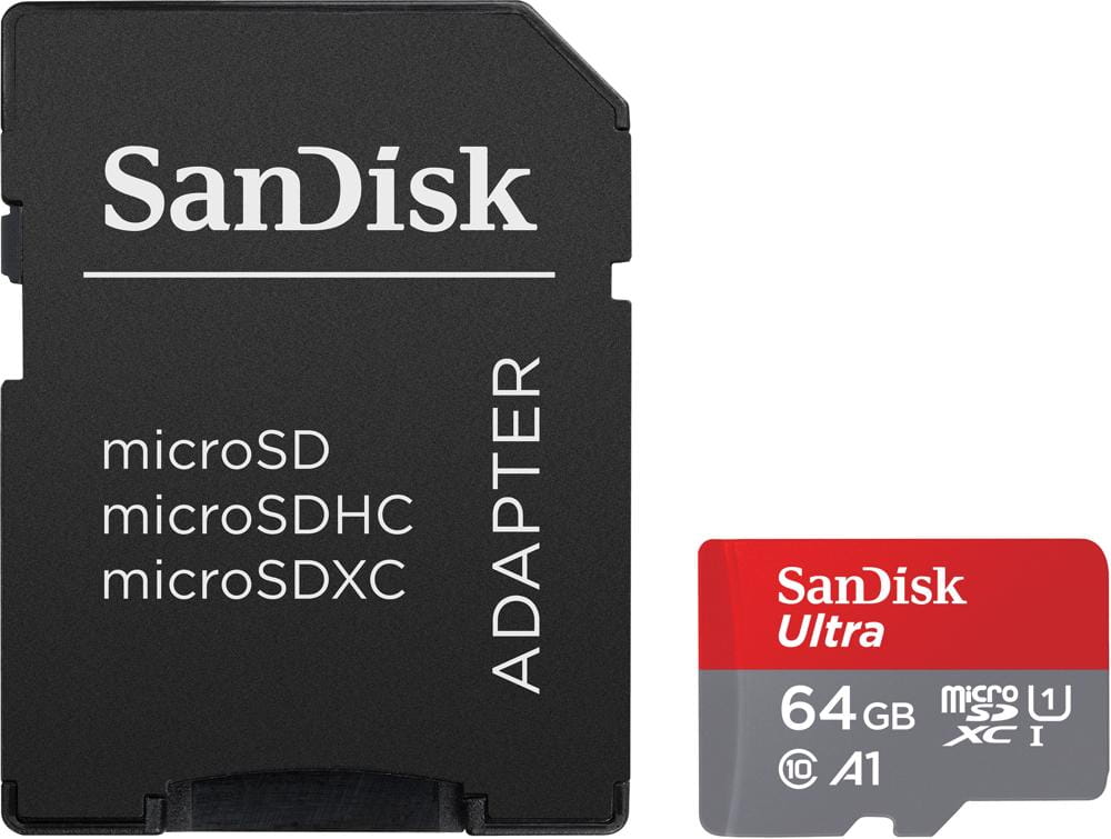 SanDisk Micro SDXC 64GB 140MB/s A1 cl10 SDSQUAB-064G-GN6MA - Henryx24