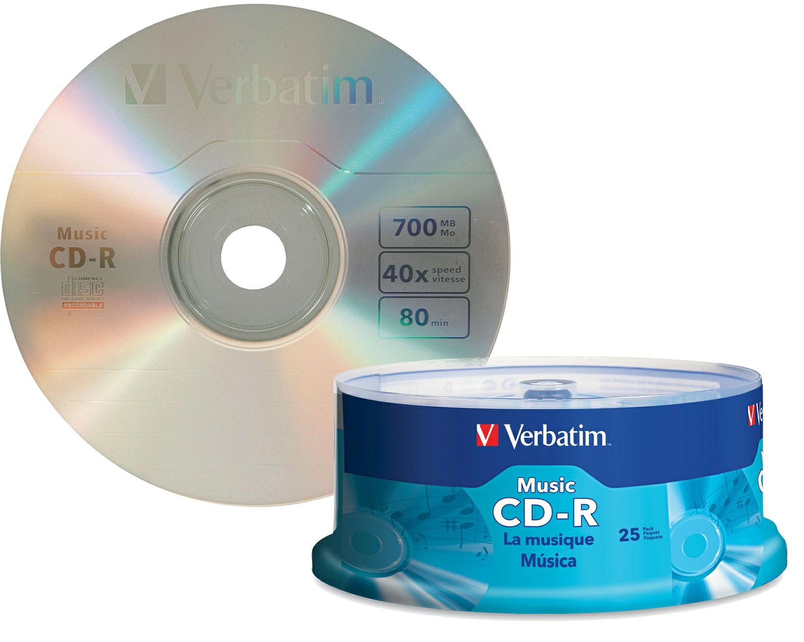 Verbatim CD-R 80min AUDIO c-25 96155 - Henryx24