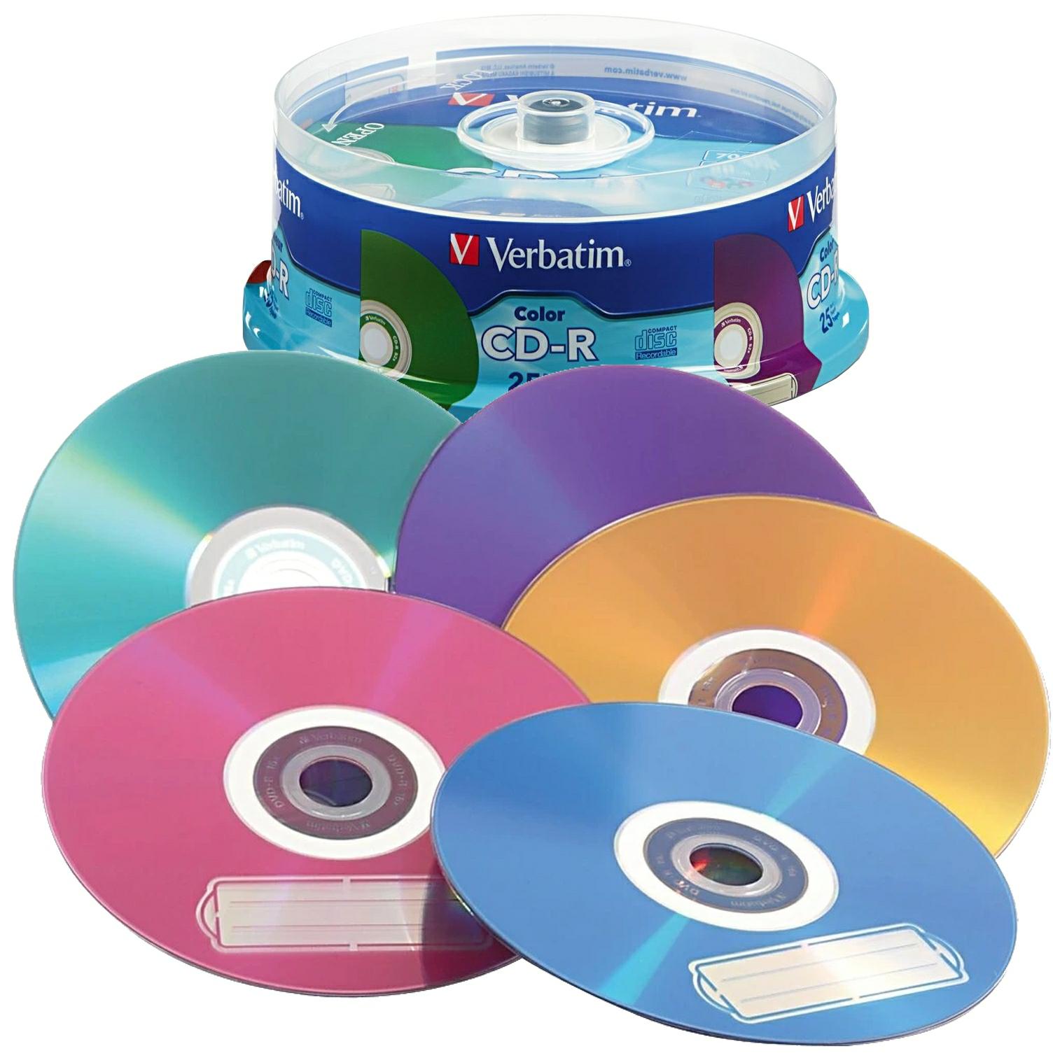 Verbatim CD-R x52 700MB KOLOR c-25 98433 - Henryx24