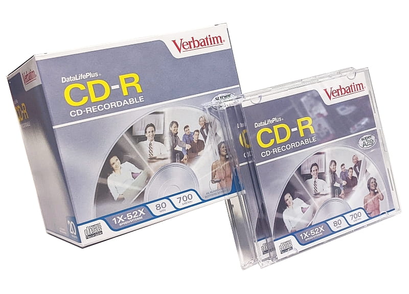 Verbatim CD-R x52 700MB DATALIFE slim-20 SUPER AZO 94761 - Henryx24