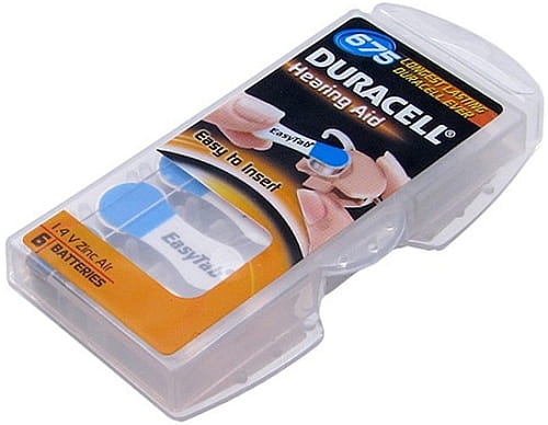 DURACELL Bateria Aparat Słuch 675 op-6 DA675N6 - Henryx24