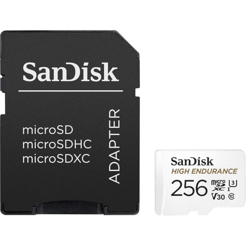 SanDisk Micro SDXC 256GB 100/40MB High Endurance SDSQQNR-256G-GN6IA c10 V30 U3 - Henryx24