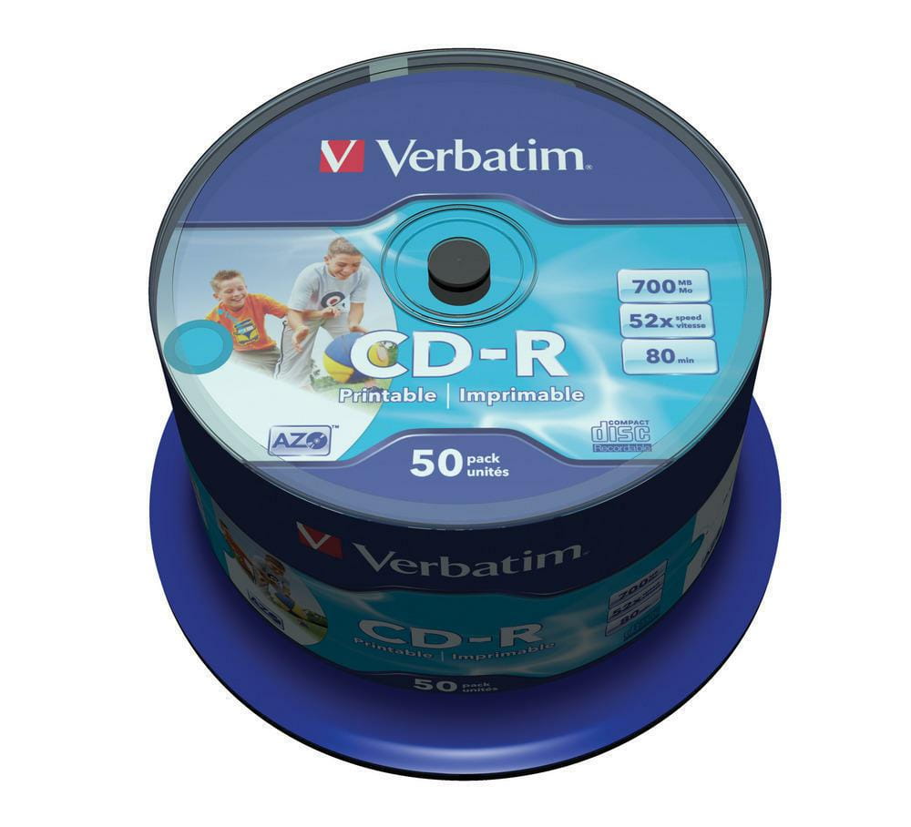 Verbatim CD-R x52 700MB PRINT AZO c-50 FF 43309 - Henryx24