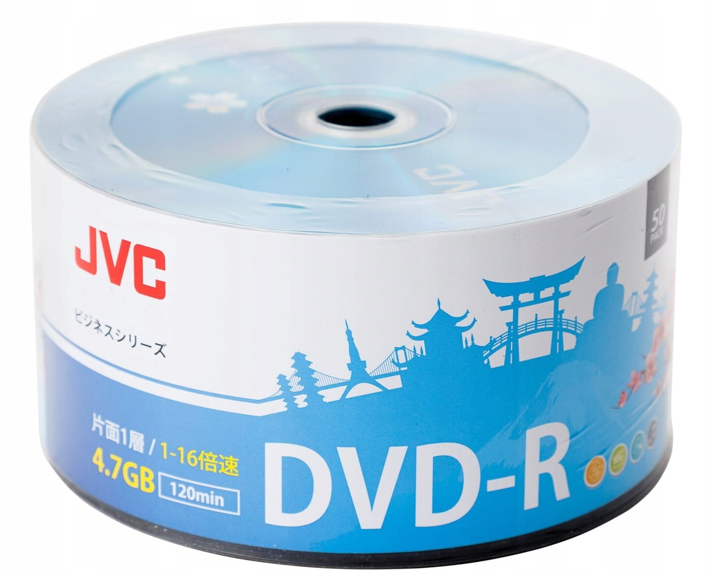 JVC DVD-R x16 4,7GB s-50 JVD50 70771BJCK0016 - Henryx24