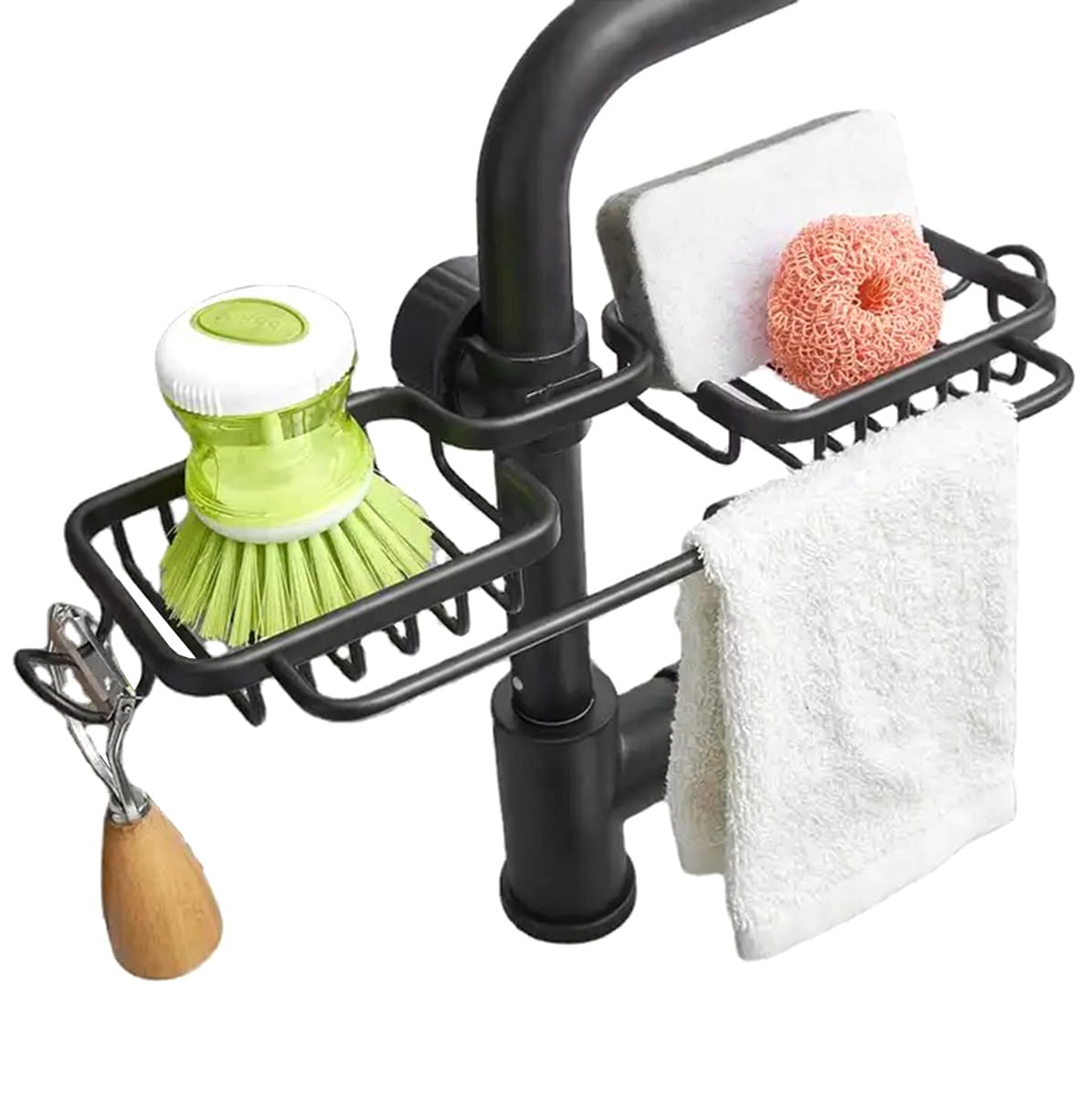 Uchwyt Organizer do zlewu na kran DA122 do baterii - Henryx24