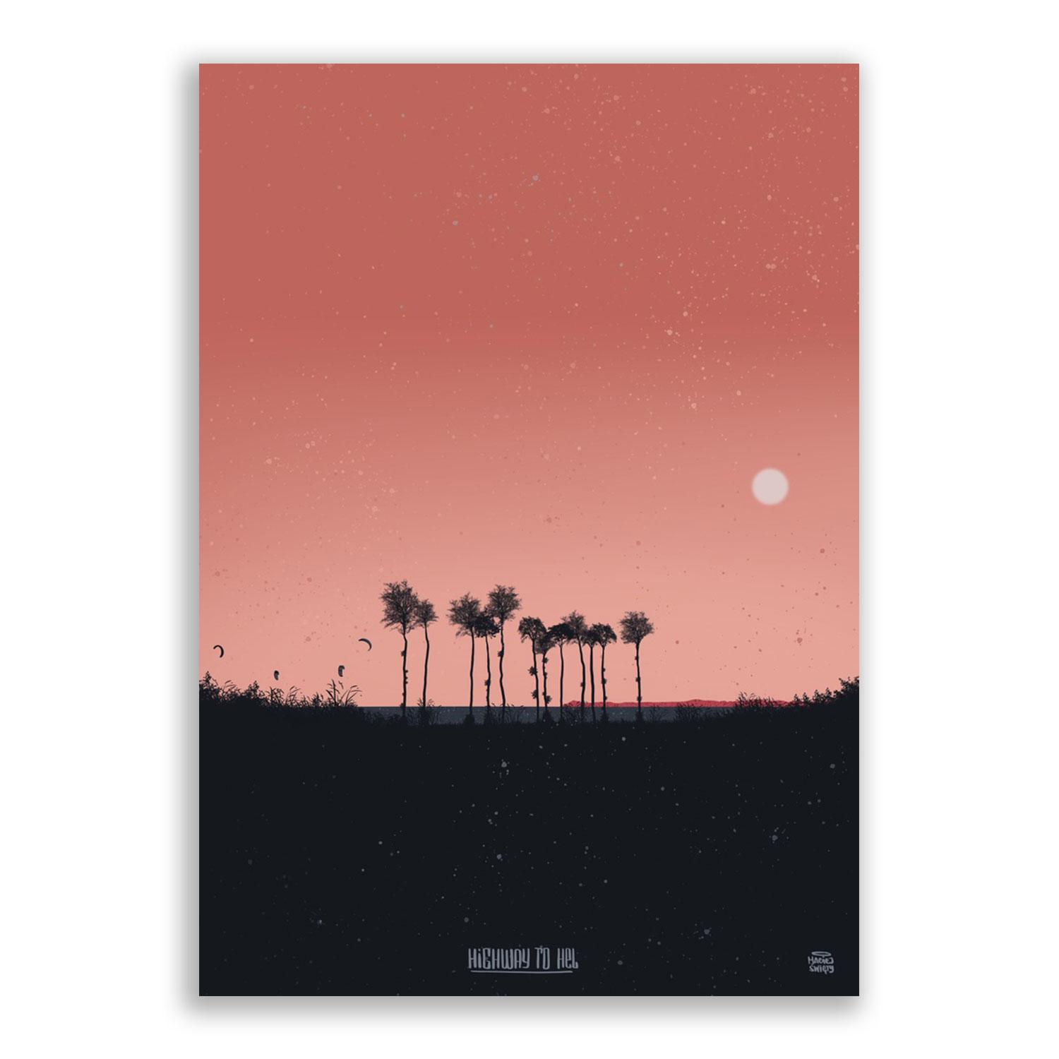 Plakat Highway to Hel - Sunset