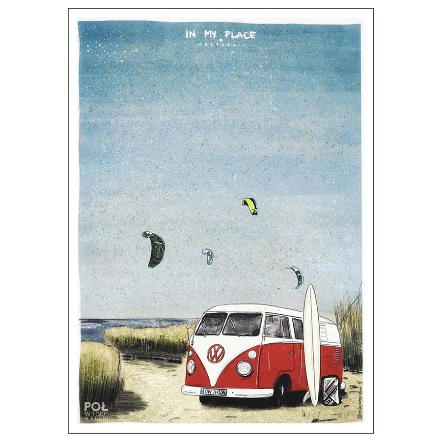 Plakat Jastarnia - Secret Kite Spot