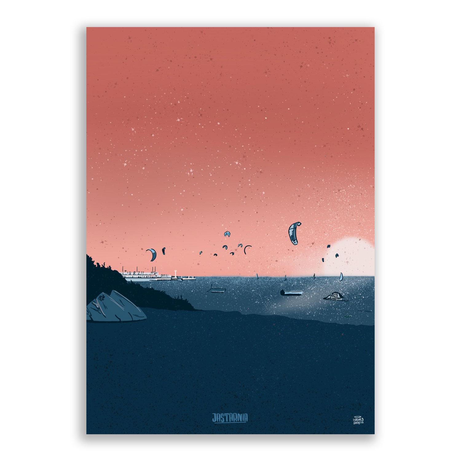 Plakat Jastarnia - Draga