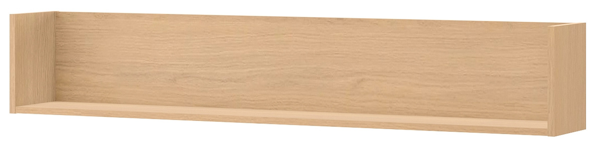 Półka wisząca 140 cm nowoczesna WOOW dąb vincenza