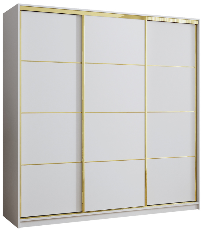 Szafa garderoba 200 cm GOLD NEW przesuwna