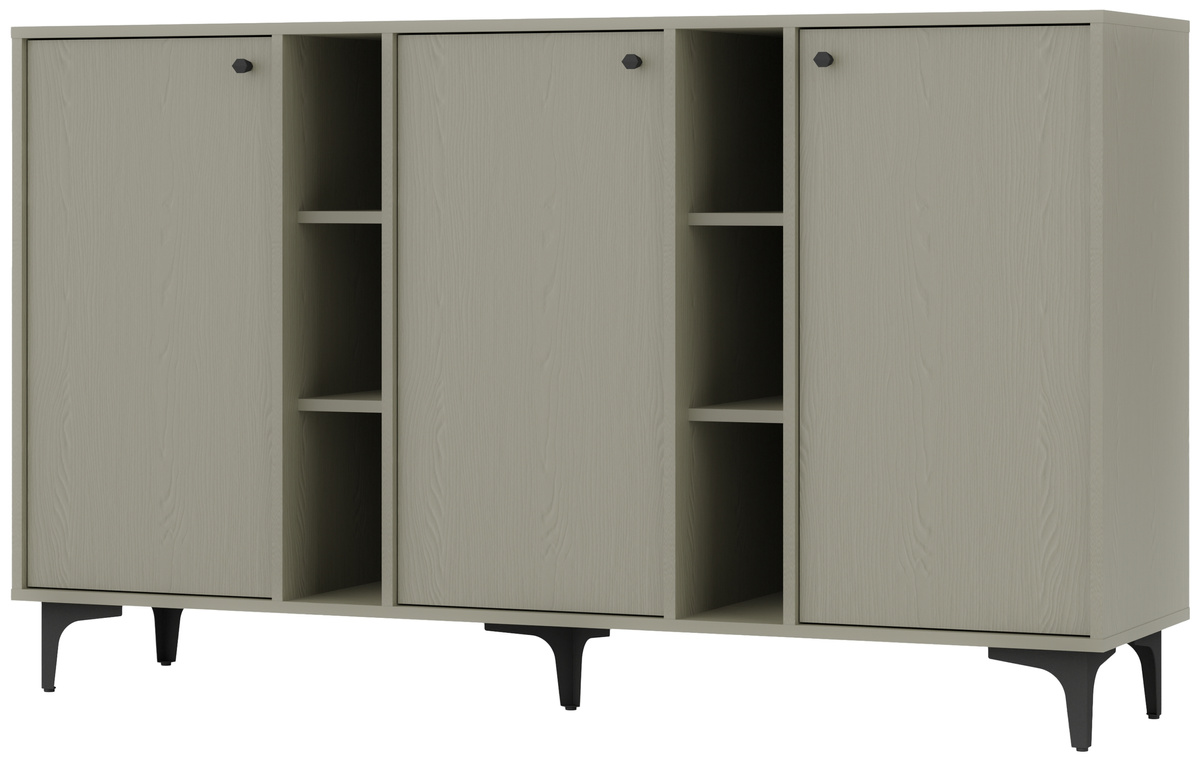 Nowoczesna komoda trzydrzwiowa do salonu 160 cm TOKEN