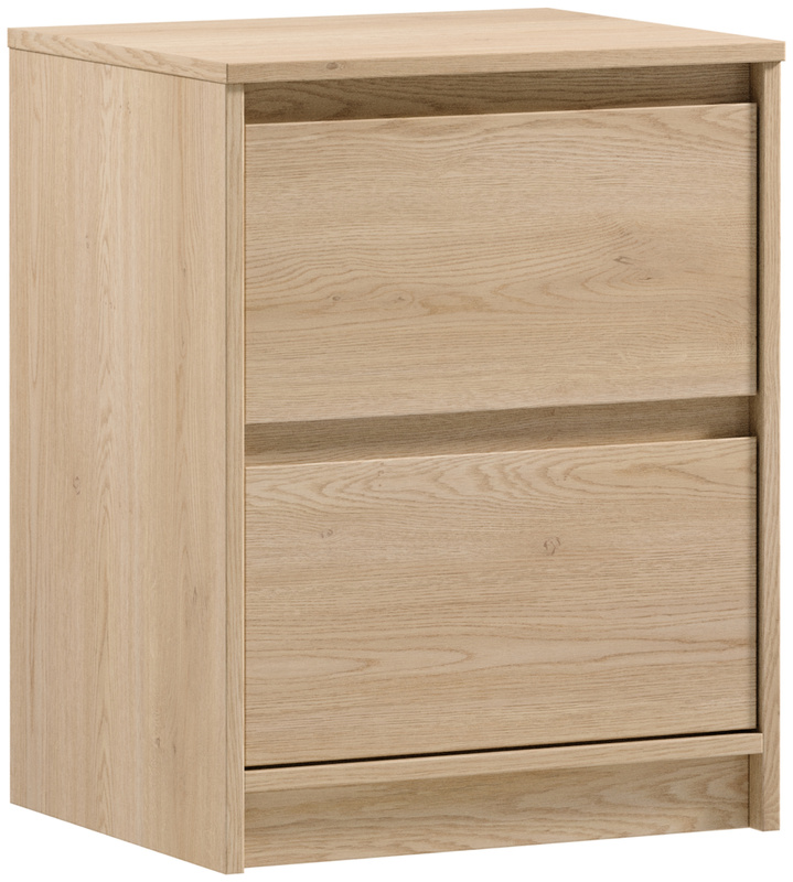 Nowoczesna szafka nocna do sypialni z szufladami MARANTA