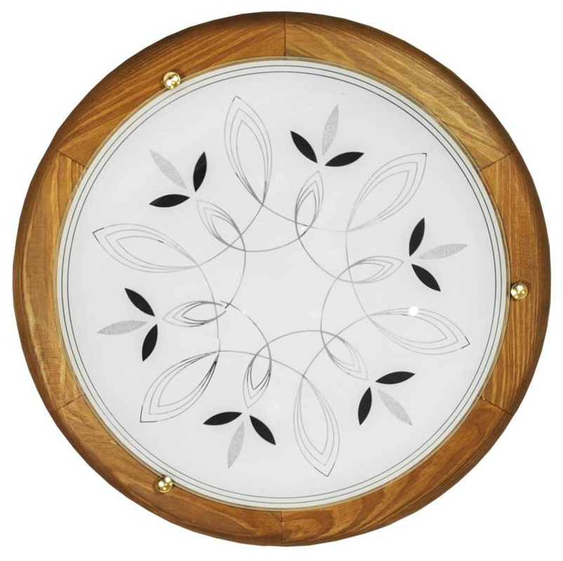 Drewniany plafon sufitowy do salonu Rustica dąb