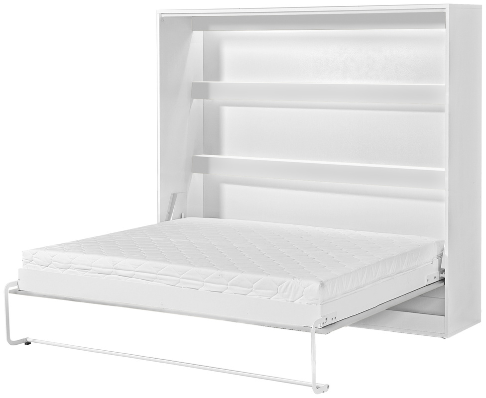 Poziomy nowoczesny półkotapczan 160x200 cm dwuosobowy PULSA