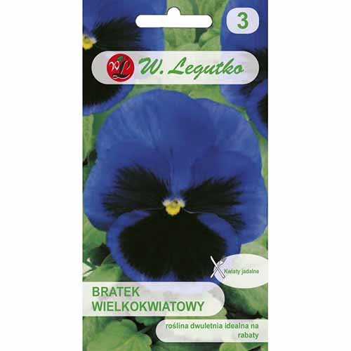 1 szt, Bratek wielkokwiatowy Alpensee Lake of Thun Legutko - Nasiona: Ilość w opakowaniu: 0.5 g