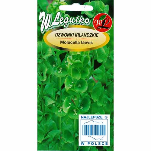 1 szt, Dzwonki irlandzkie zielone Legutko - Nasiona: Ilość w opakowaniu: 0.5 g