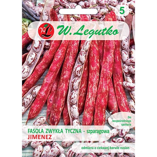 1 szt, Fasola Jimenez - Nasiona: Ilość w opakowaniu: 20 g