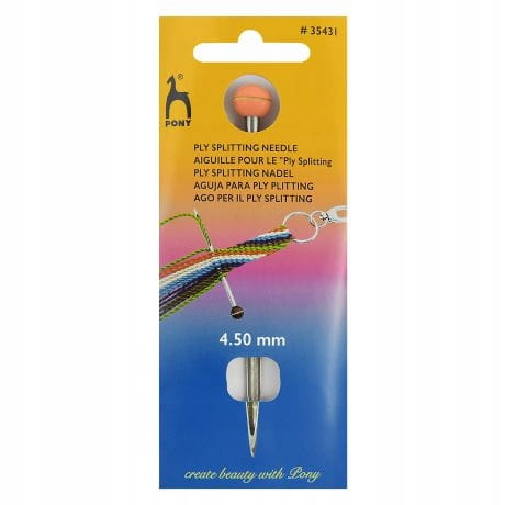 Igła do sznurka 4,5mm PONY 35431 .