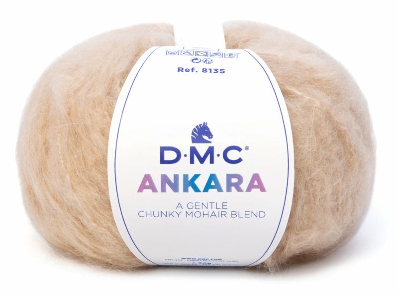 włóczka DMC ANKARA 50gr kol. 809 beżowy