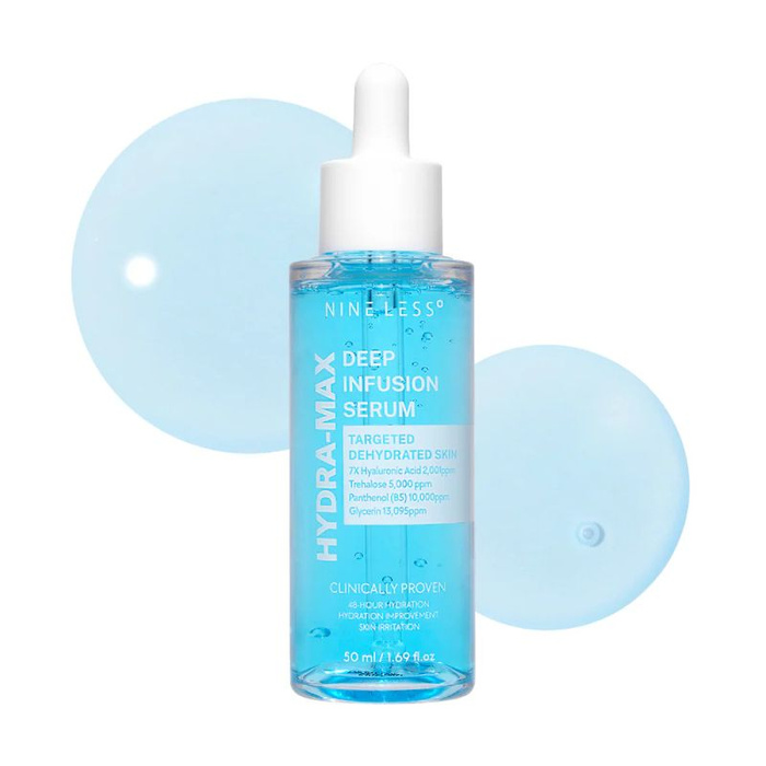 Nine Less Hydra-Max Deep Infusion Serum - serum nawilżające do twarzy, 50 ml