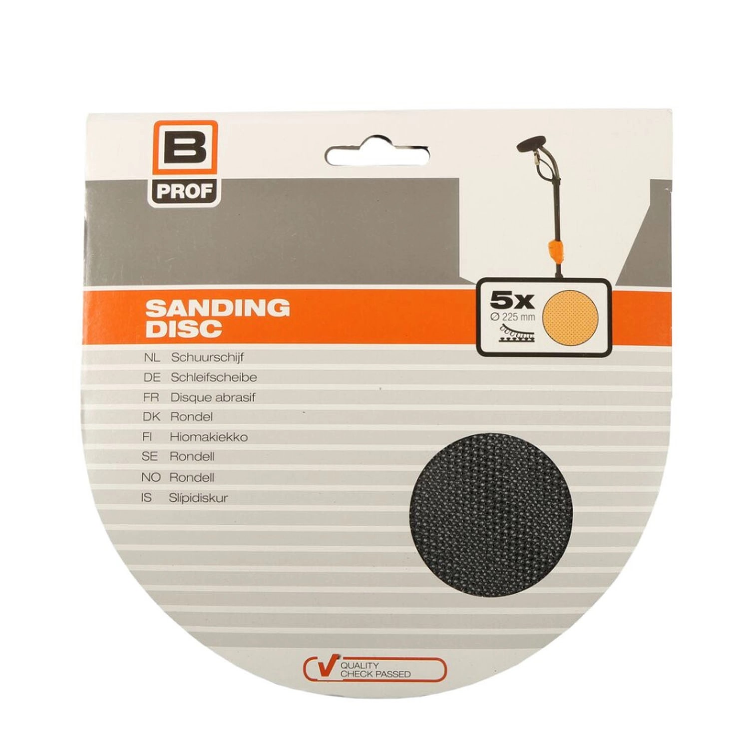 Papier ścierny K120 do żyrafy - 5 szt.