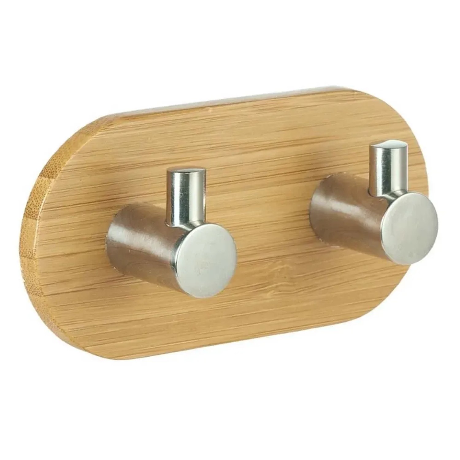 Wieszak ścienny na ręcznik BAMBUS 2 haki