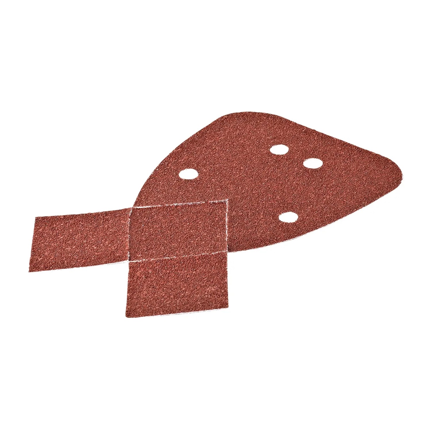 LUX-TOOLS Papier ścierny P 80 95 x 135 mm - 5 szt