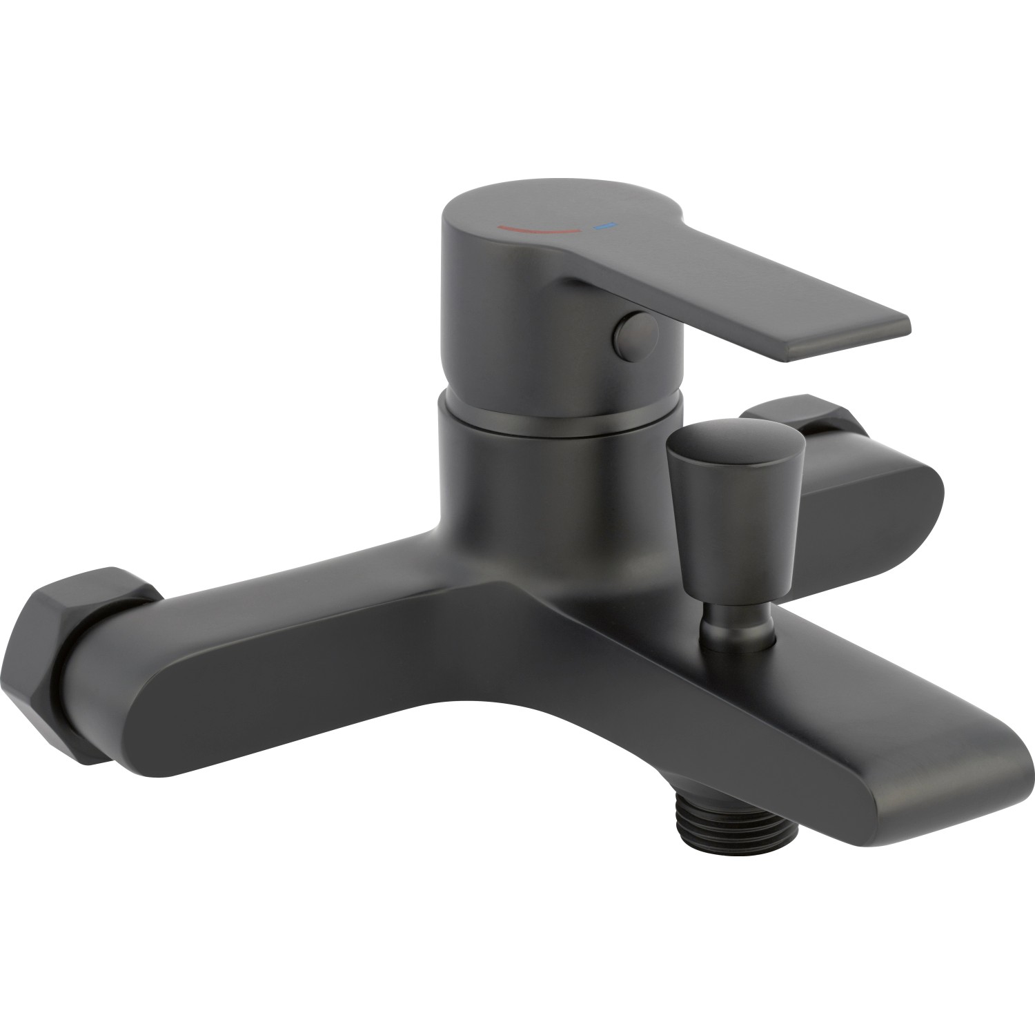 Bateria wannowa Bisenzio czarny mat