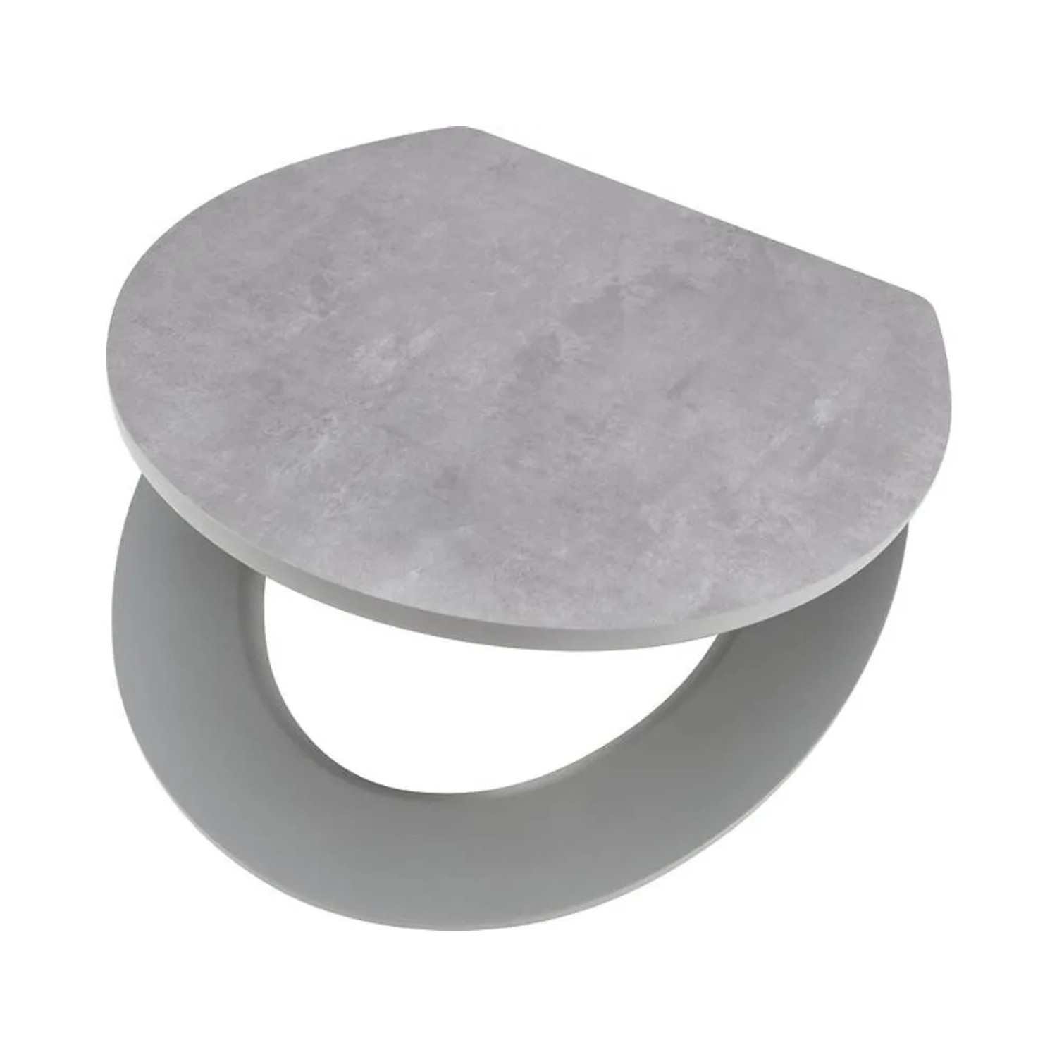 Baliv Deska sedesowa Bojava wolnoopadająca szara