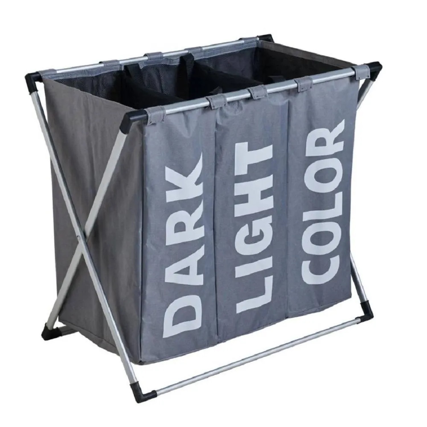 Kosz na pranie 3-komorowy 150 l