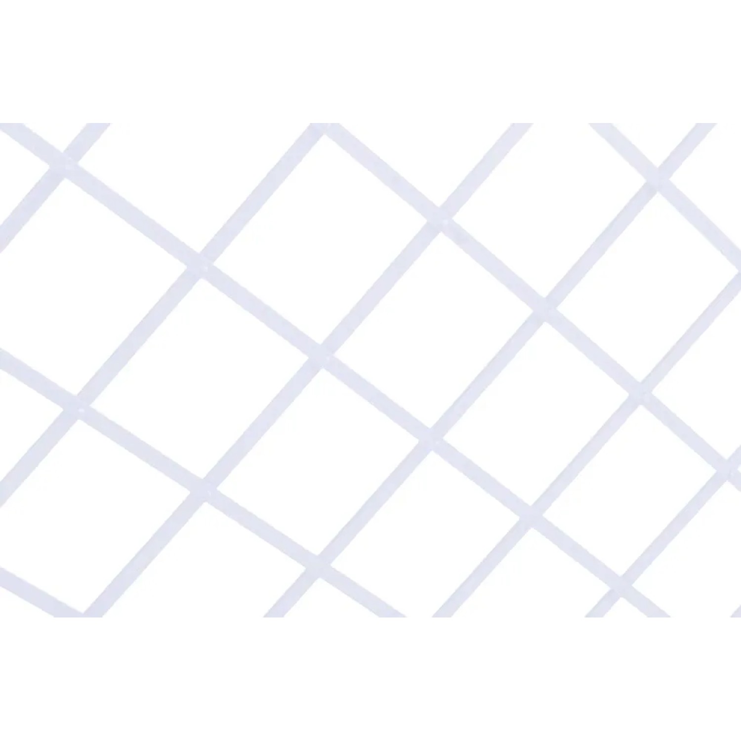 Kratka PVC rozsuwana biała - 50 x 150 cm