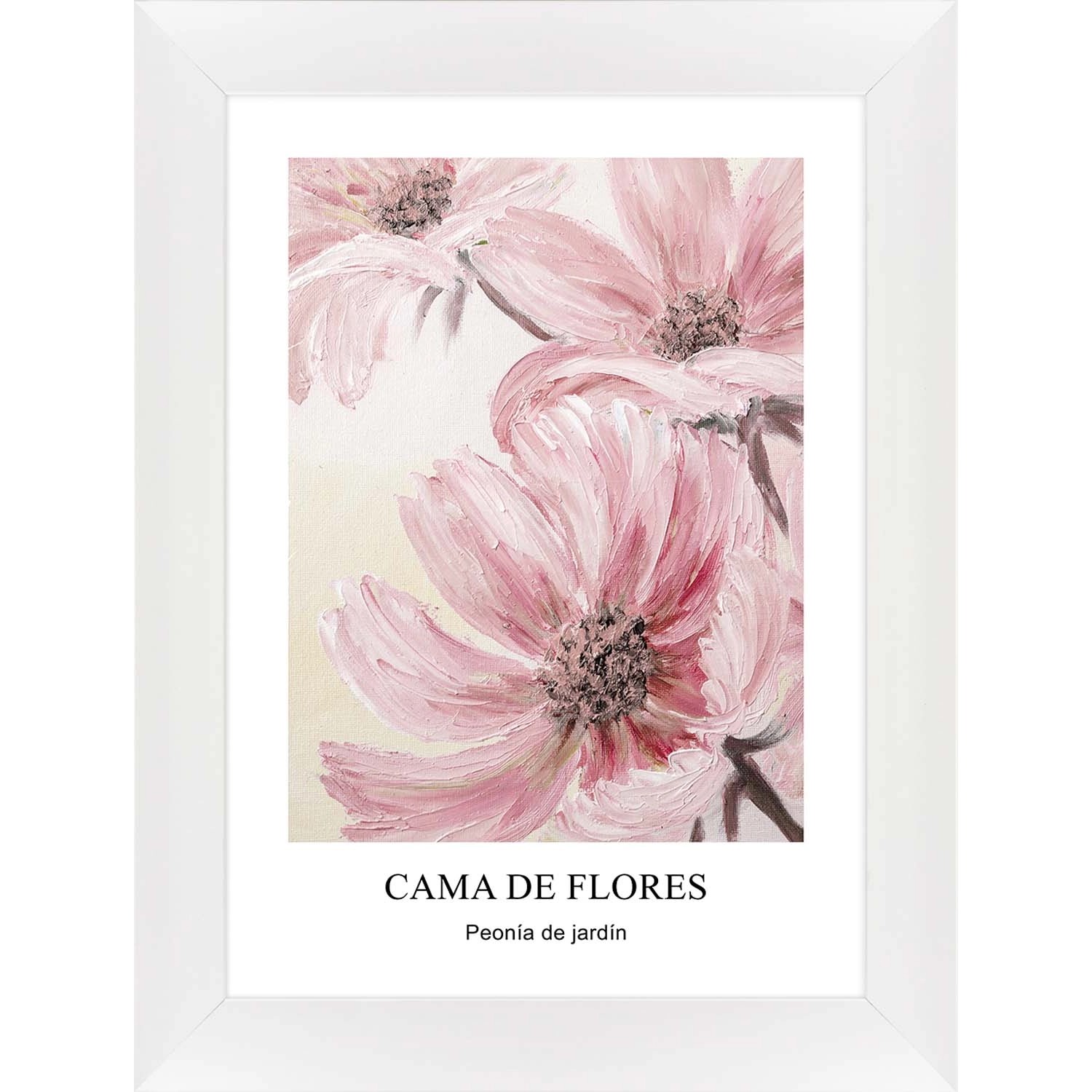 ARS LONGA Obraz PINK FLOWERS BOUQUET 64 x 84 cm